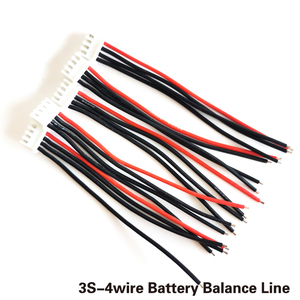 22AWG线锂电池平衡线 1S 2S 3S 4S 6S 8S 硅胶线平衡充线2.54XH
