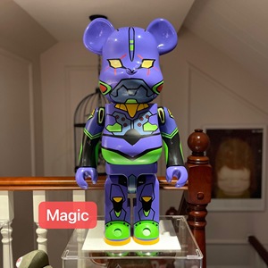 bearbrick eva 初代 1代 一代 初号机 新世纪福音战士 积木熊