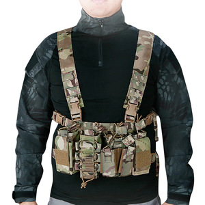 d3战术胸挂多功能背心mc肚兜透气快拆特种兵轻便装备500d尼龙
