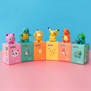 miniso名创优品宝可梦摆件系列皮卡丘可达鸭胖丁杰尼龟宠物精灵