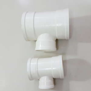 pⅴc排水管配件pvc水管配件110pvc异形三通75转50三通110变50三通