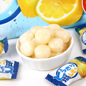 Salt Lemon Candy 马来西亚进口可康咸柠檬糖水果味硬糖袋装零食