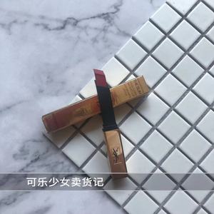 现货包邮 YSL圣罗兰方管哑光小金条口红复古红21#呛口辣椒 丝芙兰