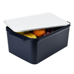 特百惠 15l超大容量干货保鲜盒旗舰店长方形官方塑料15升储藏箱网