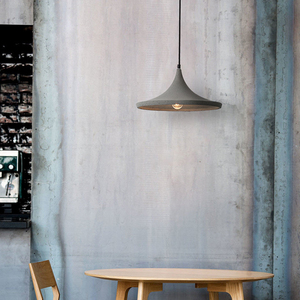 水泥餐厅吊灯创意个性现代简约北欧工业风床头卧室单头吧台小灯具