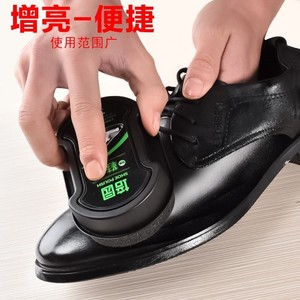 鞋油擦鞋神器无色通用保养增亮油鞋油一体双面海绵皮鞋擦清洁剂