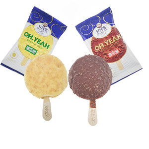 新品好阿婆噢耶脆雪糕 脆皮巧克力麦香菠萝牛奶口味冰淇淋冷饮