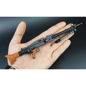mg42重机枪  1比6模型兵人人偶用4d拼装军事兵器模型二战德国德军