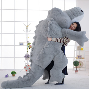 巨型鳄鱼公仔2米布娃娃大码玩偶毛绒玩具男生抱枕女生情人节礼物