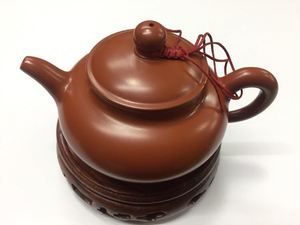 90年国家工艺美术大师潮州手拉抷章燕明早期作品及章锡河紫砂壶