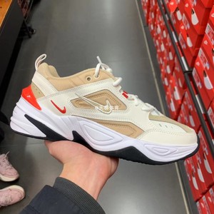 专柜正品 nike m2k tekno 宇航员白橙黑粉走秀 老爹鞋 av4789-102