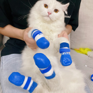 猫爪套猫脚套猫咪指甲套宠物猫猫爪子手套狗狗防抓伤保护套防挠人