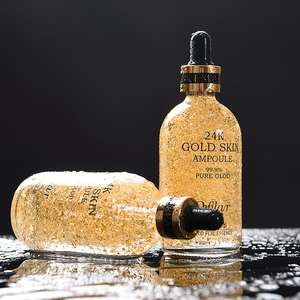 旗舰店正品面部抗衰老抗皱皱收缩毛孔修复补水保湿24k黄金精华液