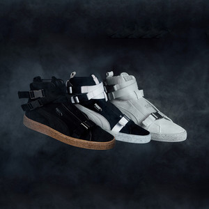 美国代购正品 puma 彪马新款盆栽哥联名高帮绑带机能男休闲板鞋