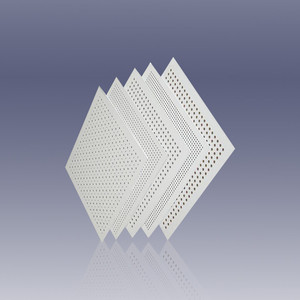 穿孔石膏吸音隔音板机房影院会议室工程矿棉材料硅酸钙板墙面吊顶