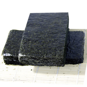 海苔商用半切型100张做台湾三角饭团专用紫菜包饭寿司烤海苔手卷1