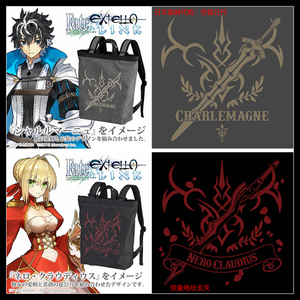 日本代购 cospa fate/extella link 查理曼大帝 尼禄 双肩手拎包