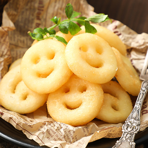 麦肯 笑脸薯饼 1.5kg 开心薯饼 儿童土豆饼 kfc冷冻薯条 油炸小吃