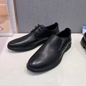 senda森达新款男鞋专柜正品软面牛皮商务正装男皮鞋1vl18 1vl19