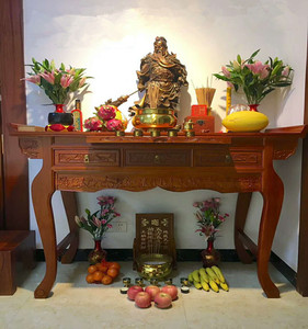 供台佛架家用经济型客厅供桌佛龛供奉台神台观音台立式条案禅意