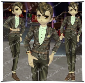 劲舞团新热卖男装yy搭配帅气炫酷西装绅士低调稳重气质套装7天