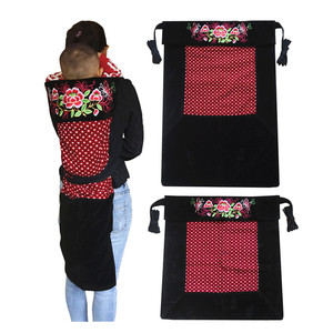 云南传统小孩背带贵州老式宝宝背巾四川背扇多功能后背式夏季薄款