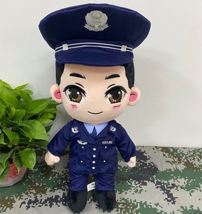 00 0人付款  淘宝 卡通警察公仔police交警玩偶 特种兵毛绒玩具 特警