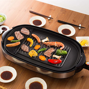 日本panasonic松下电烤盘烤肉机家用日式铁板烧烧烤炉电烤炉直邮