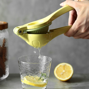 挤柠檬汁器手动挤压柠檬夹家用柠檬榨汁器迷你水果橙子橙汁压汁器