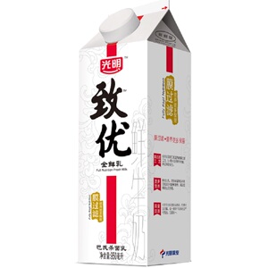 光明致优低温鲜奶950ml/盒260ml杯1.35l巴氏鲜牛奶7天发