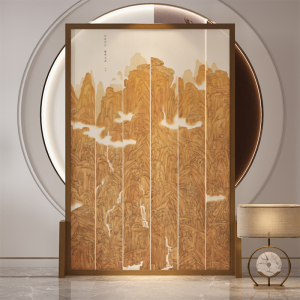 新中式屏风画