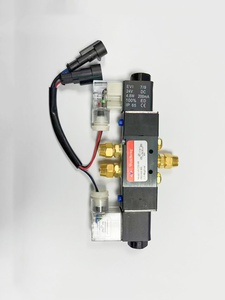 门泵电磁阀适用于大巴客车校车中巴带线铜接头4V220-08 JY