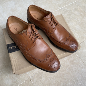 clarks其乐春款布洛克男鞋banbury limit正装鞋雕花皮鞋26132242