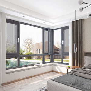 欧派窗户定制欧铂尼门窗断桥铝门窗铝合金窗阳台窗户cow88d隔音窗