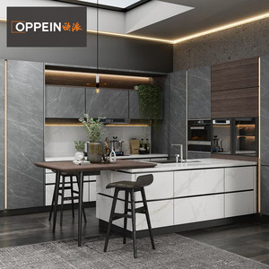 【2021年新品】欧派橱柜定制整体厨房岩板橱柜轻奢曼森厨房橱柜