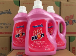 奇强柔顺护理洗衣液 2kg*2