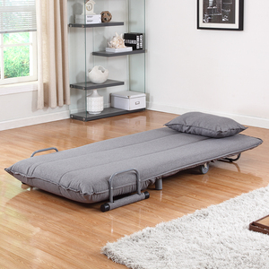 大豪包邮金属移动双人折叠床布艺沙发床推拉午休床可拆洗小户型床