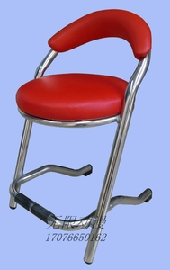 游戏机椅电玩城吧台儿童乐园淘气堡电竞椅凳子小火锅不锈钢带靠背