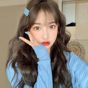 假发女长发长卷发网红蛋卷水波纹卷自然玉米烫微卷中长发全头套式