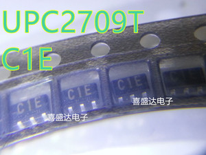 射频低功率放大器 UPC2709TB-E3 (丝印C1E) RENESAS、NEC SOT-363