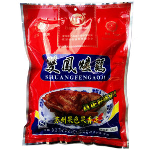 太仓土特产 飞凤牌双凤爊鸡 江苏名小吃 熟食三黄草鸡肉650g/袋
