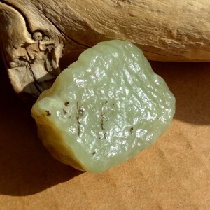 新疆和田玉 黄口黄玉戈壁料原石 天然无修干净油润吊坠挂件可雕刻