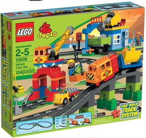 乐高LEGO 10508大颗粒豪华火车套装优质拼装玩具积木儿童开发智力