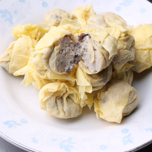 3份包邮 山东淄博博山蛋包猪肉丸子鸡蛋皮肉丸烩菜蛋包一斤装