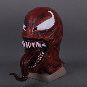毒液2面具头套venom万圣节表演舞会搞怪搞笑cos吓人乳胶漫展道具
