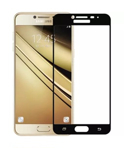 三星C5手机原装钢化膜C5000全屏覆盖高清防爆玻璃彩膜黑白金粉色