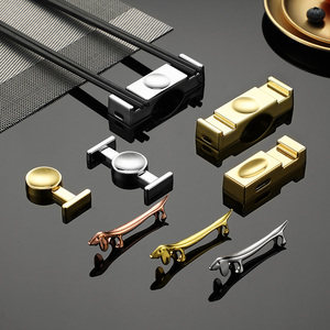 餐桌筷子架托家用筷子托中式筷座精致创意日式锌合金筷托筷子支架