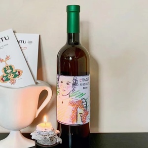 自然酒哆唻咪桃园三结义胡子哥打工人冰美人胭脂红干白葡萄酒