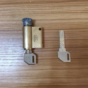 原装voc智能指纹锁锁芯钥匙c级防盗锁芯