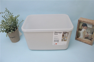 顺美杂物收纳盒衣物塑料加厚厨房零食储物盒带盖防尘手提收纳箱